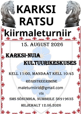 Kiirmaleturniir Karksi Ratsu